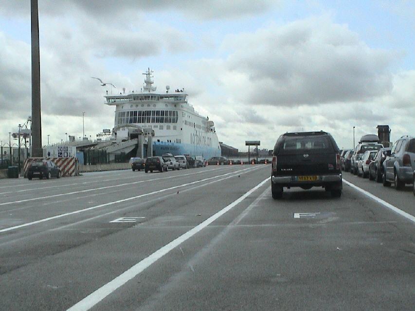 Fähre nach England